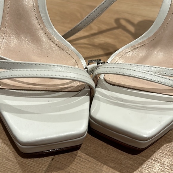 Schutz Tersa Stiletto White Platform 8.5 - Picture 6 of 8